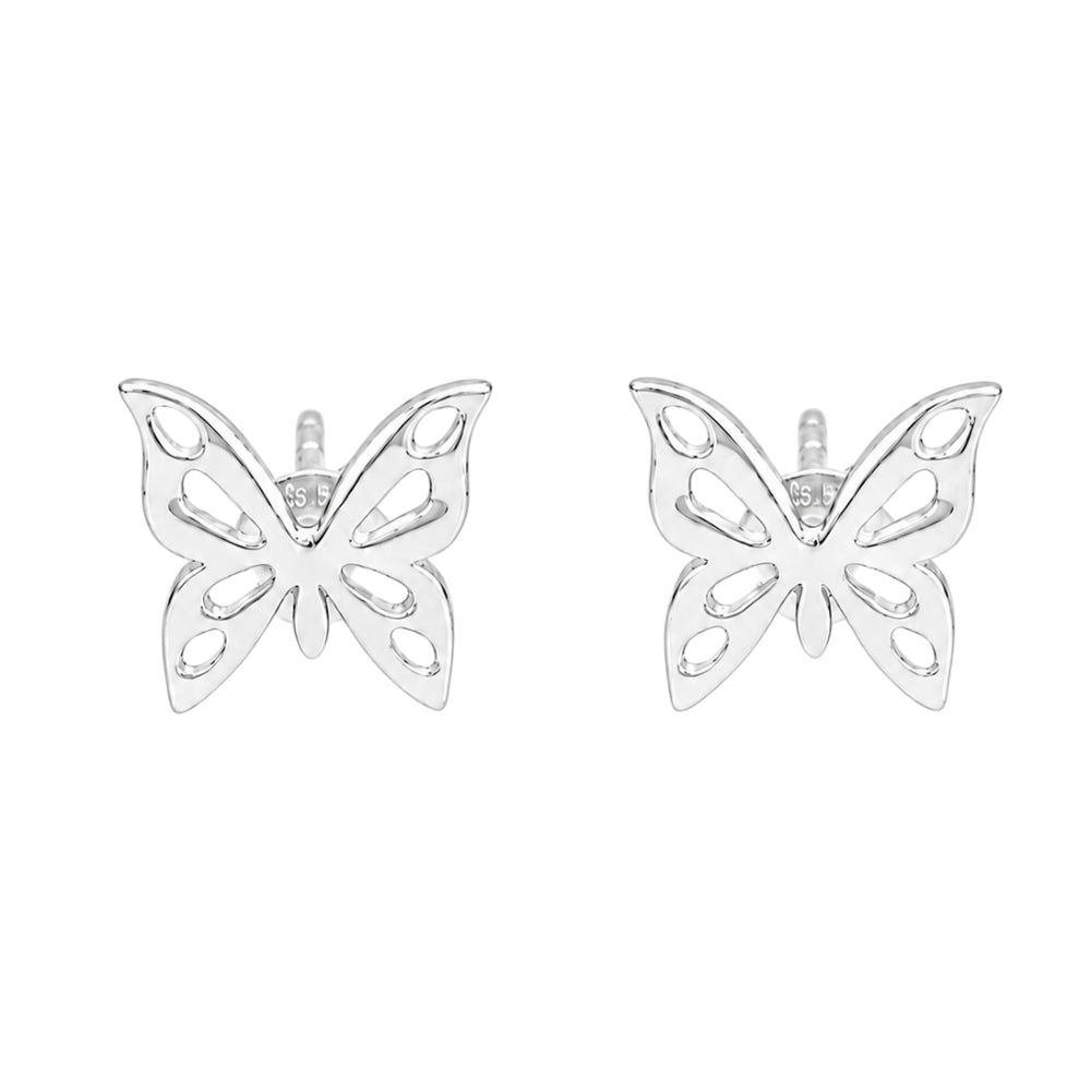 Butterfly Shape Elegant Cutwork Stud