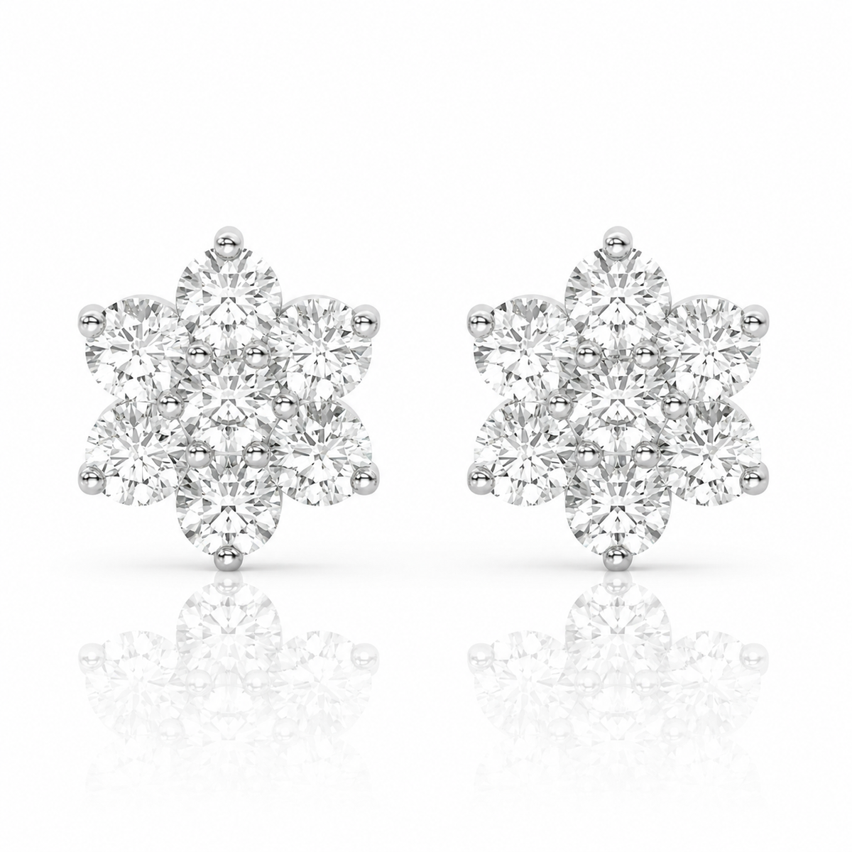 Eternal Crystal Blossom Studs