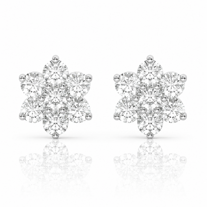 Eternal Crystal Blossom Studs