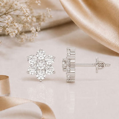 Eternal Crystal Blossom Studs