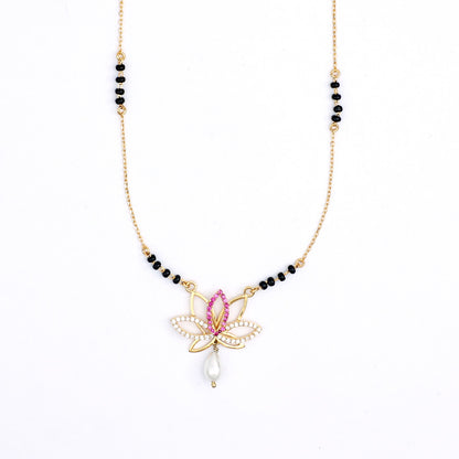 Maira Sterling Silver Kamalini Mangalsutra