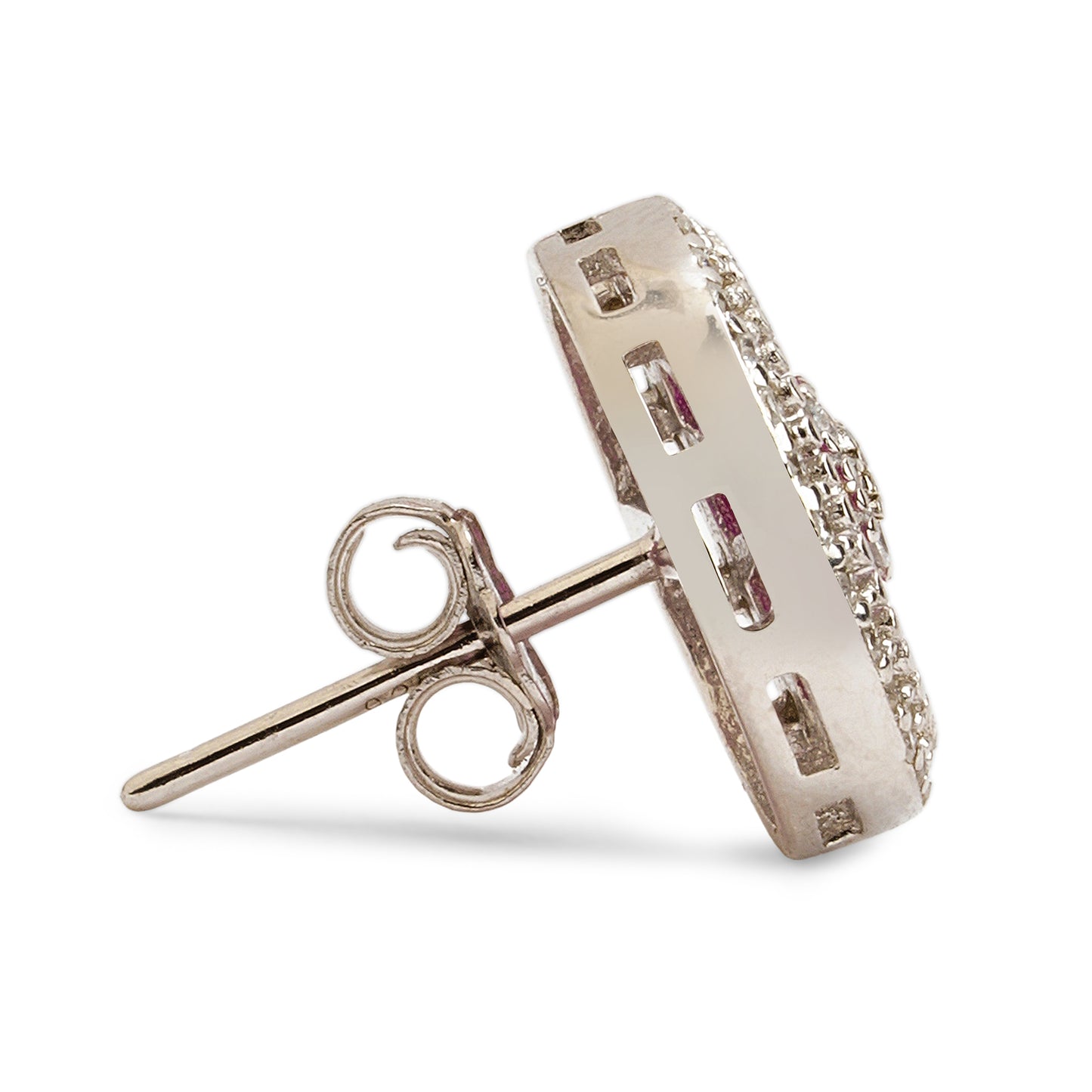 Maira Sterling Silver Radial Ray Earrings